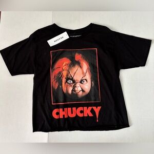 New! REASON X Chucky Women’s T-shirt Size M